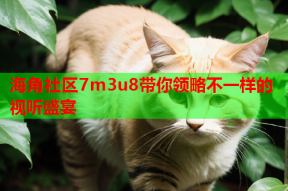 海角社区7m3u8带你领略不一样的视听盛宴